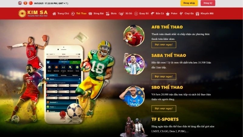 Đặt cược thể thao hấp dẫn