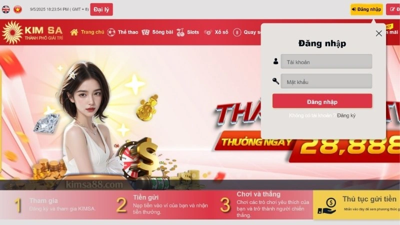 Hướng dẫn đăng nhập cực dễ dàng